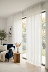 Glowven Smart Curtains in a bright modern living room